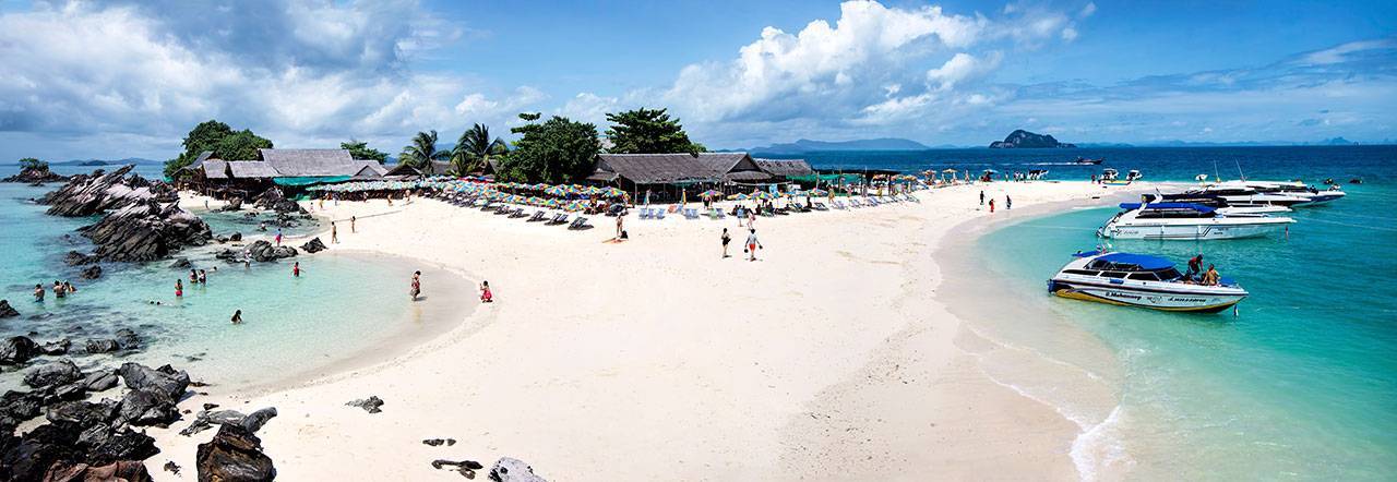 Пляж на острове Кай Най